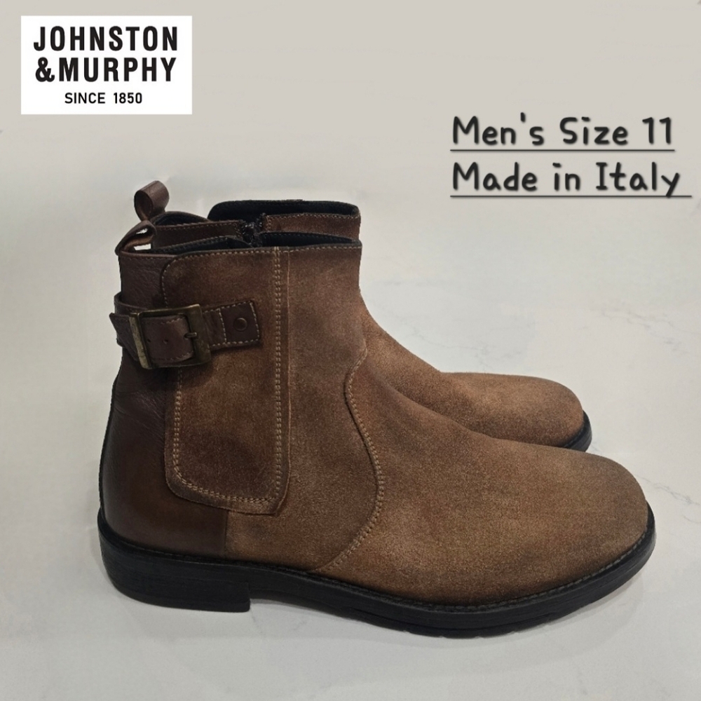 Johnston & Murphy Nordemanbubt Leather Men's Boots Size 11